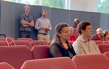 Bob Roberts, founder of K4T, attends training event in Taylors, S.C., Aug. 2021