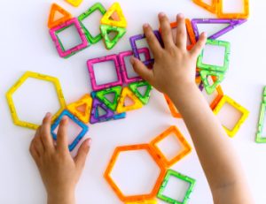Hands-on, tactile learning styles used to share the gospel in VBS 2024 Stompers & Chompers