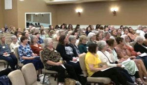 Women of various ages attend Northeast Fellowship's 2023 Renew Women's Conference, which featured authors.
