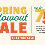 Spring Blowout Sale