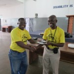 Dec. 2013 Award for Joseph by camp director